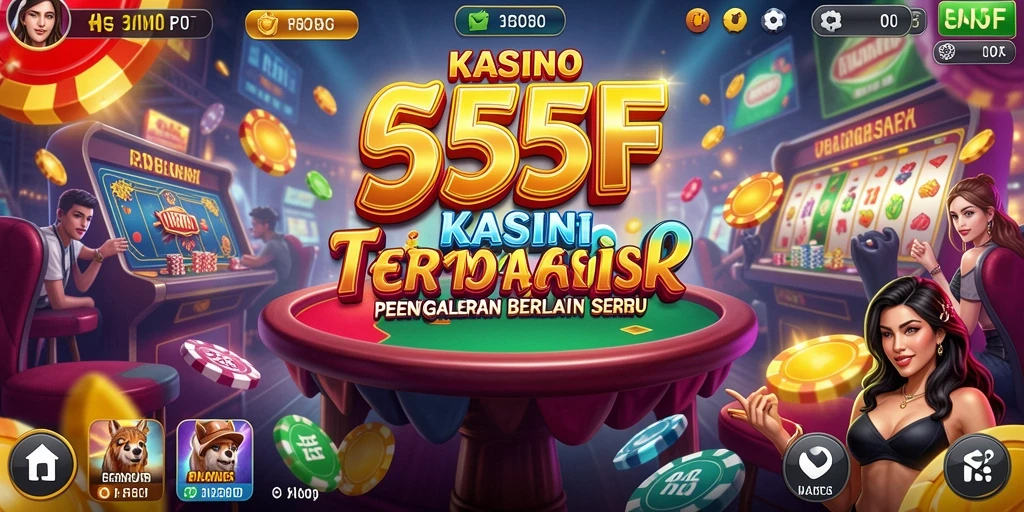 Tampilan gameplay seru dan interaktif dari 555F.