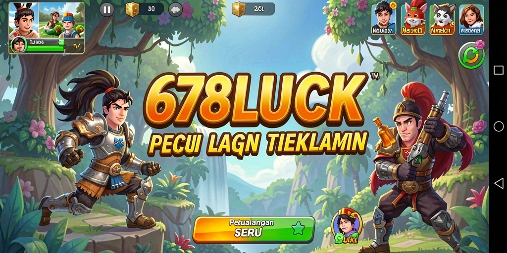Gameplay seru dalam 678LUCK yang menampilkan aksi petualangan.