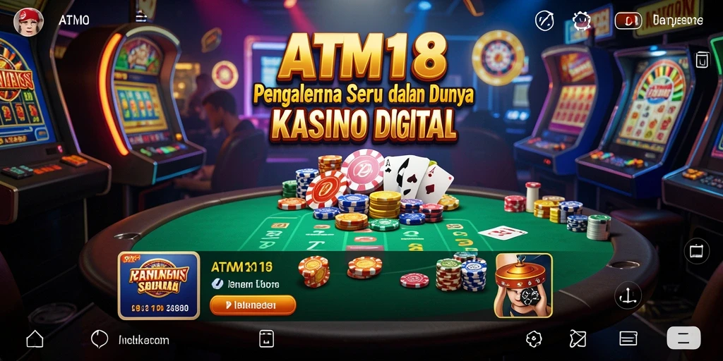Tampilan screenshot gameplay yang menampilkan keseruan Kasino.