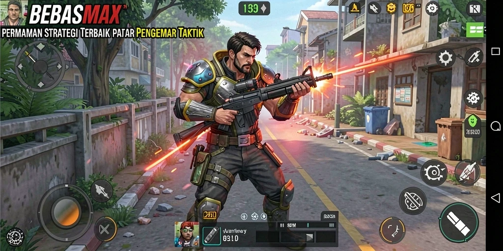 Tangkap momen seru dari gameplay strategi BEBASMAX.