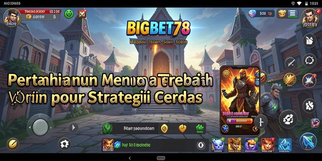Tampilan screenshot <strong>BIGBET78</strong> menampilkan aksi seru di medan perang Tower Defense.