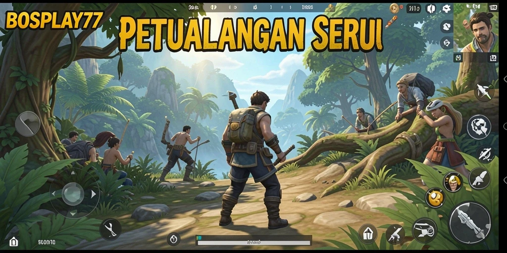 Tangkapan layar menunjukkan gameplay menakjubkan dalam dunia terbuka.