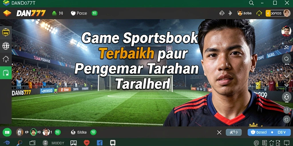Tampilan menarik dari gameplay Sportsbook DAN777 yang seru.