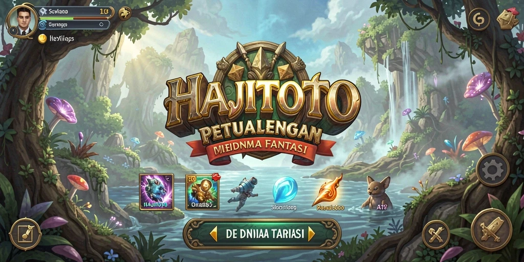 Gameplay menegangkan di petualangan dunia fantasi HAJITOTO.