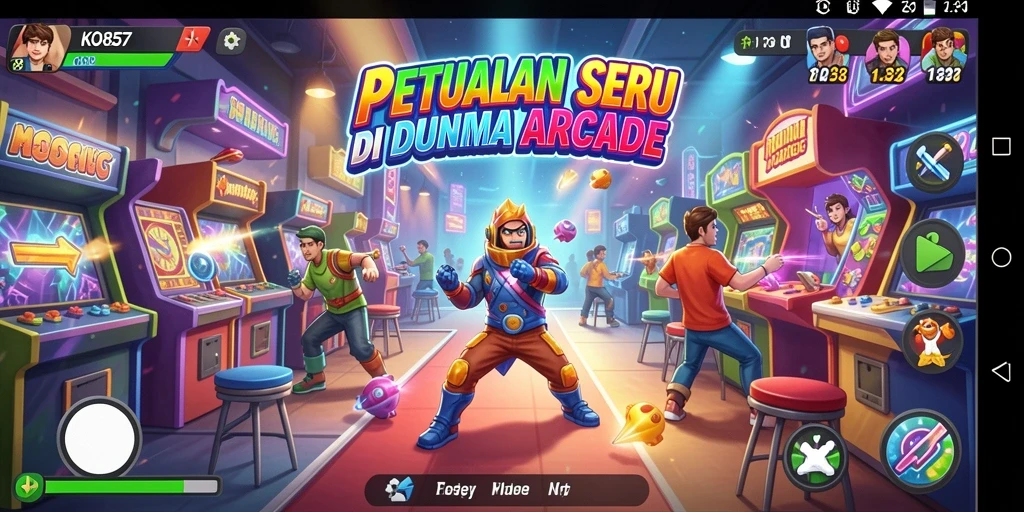 Tampilan gameplay seru dari KO857 dengan berbagai tantangan menarik.