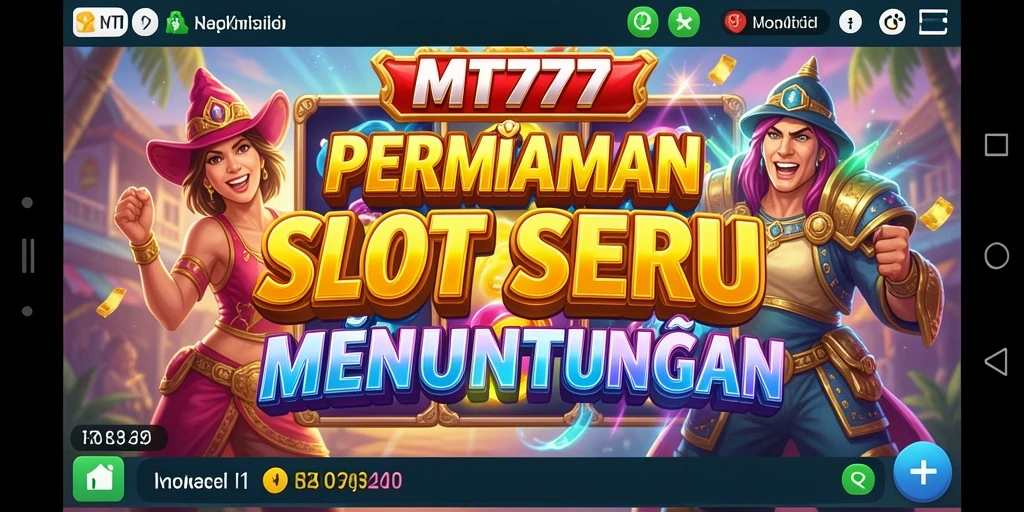 Gameplay menarik dan beragam tema di MT777 Slot.