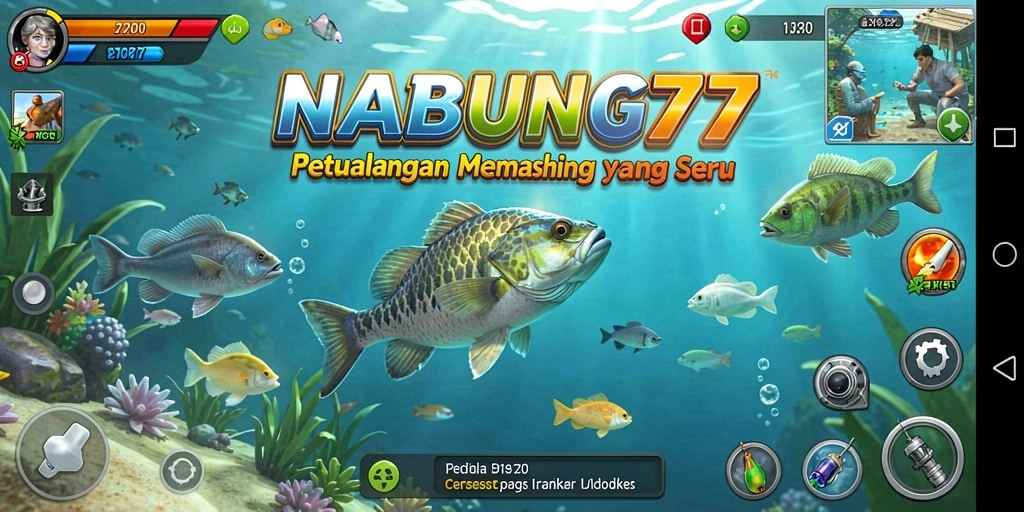 Gameplay NABUNG77 menampilkan pengalaman memancing yang seru dan grafis yang menakjubkan.