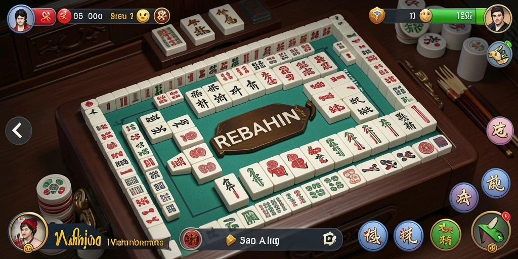 Tampilan gameplay REBAHIN yang menarik dan penuh warna.