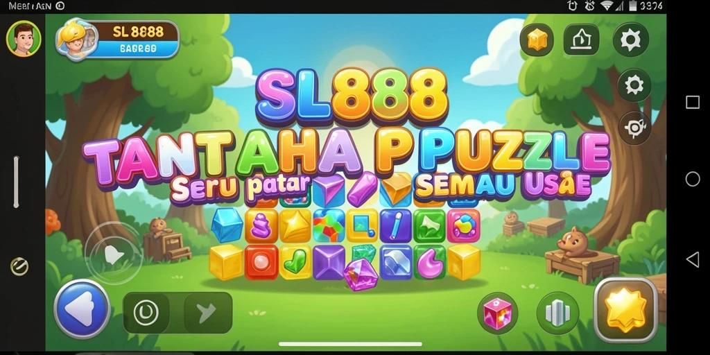 Tampilan gameplay SL888 yang penuh dengan teka-teki menarik.