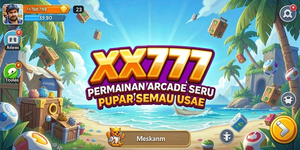 Tampilan gameplay menarik dari XXX777 yang penuh tantangan Arcade.