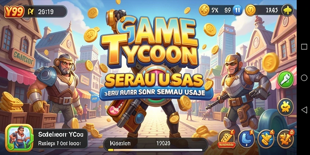 Tampilan gameplay Y89 yang menarik dan penuh strategi Tycoon.